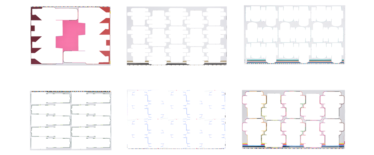 Die Layout Drawing
